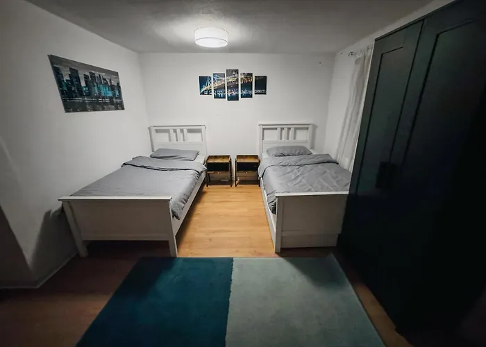 Appartement Rheinoase Mit Garten Fuer Familien & Gruppen